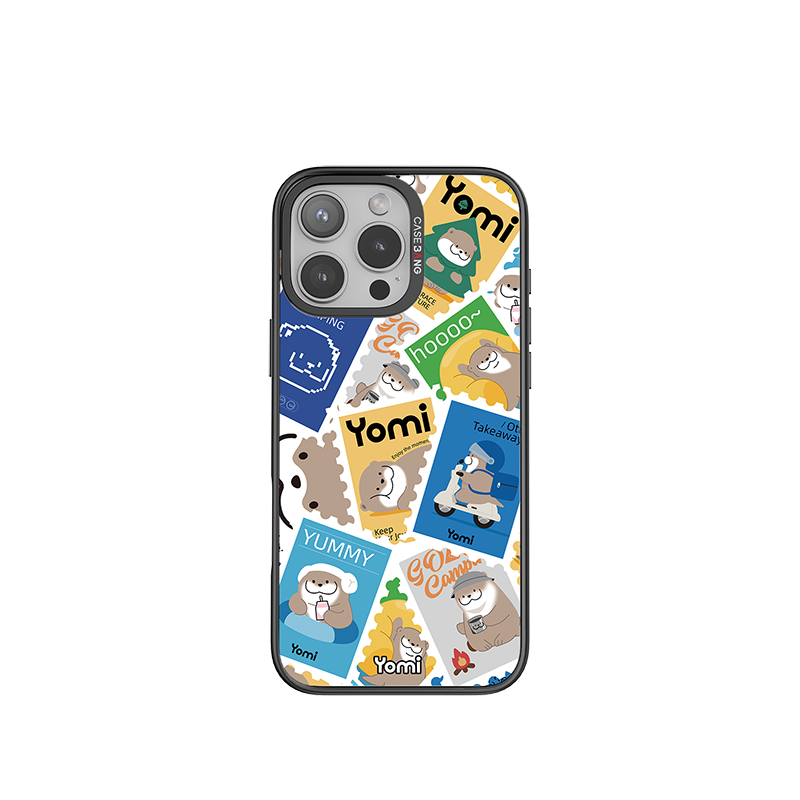 CASEBANG x Yomi - Travel Memories Series - Stamp Cooling Otter Cover