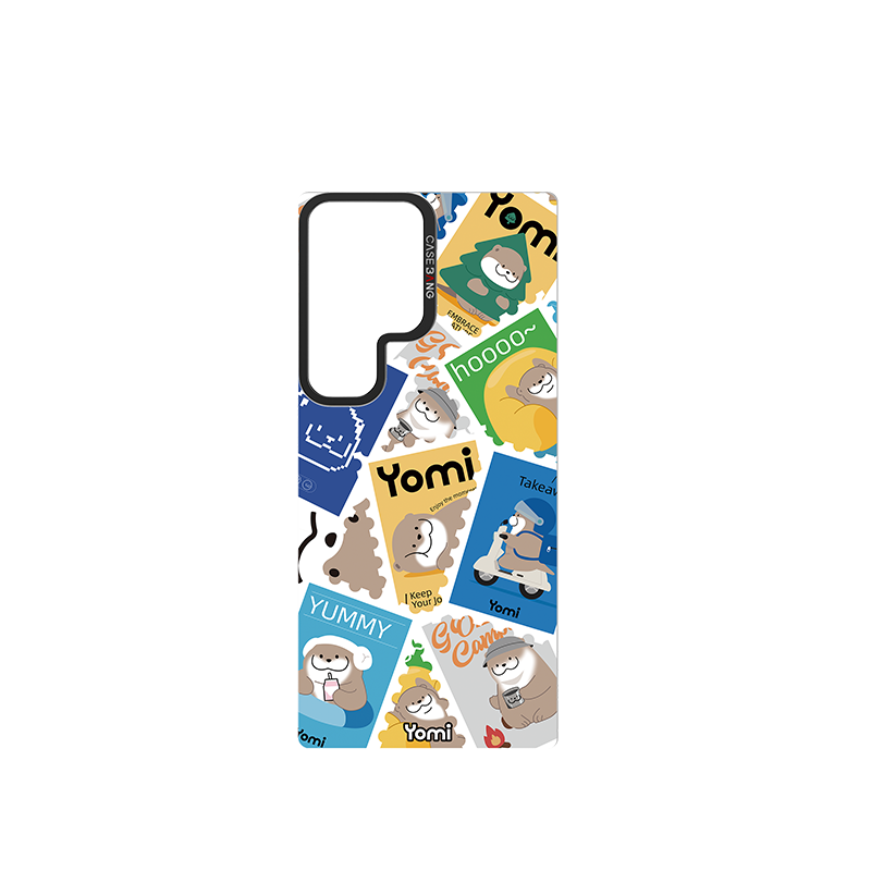 CASEBANG x Yomi - Travel Memories Series - Stamp Cooling Otter Cover